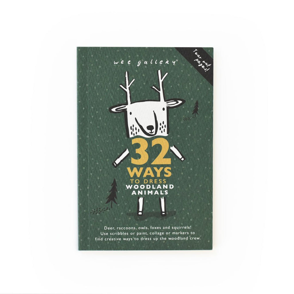32 Ways to Dress Woodland Animals Activity Book - Wild Creek Co