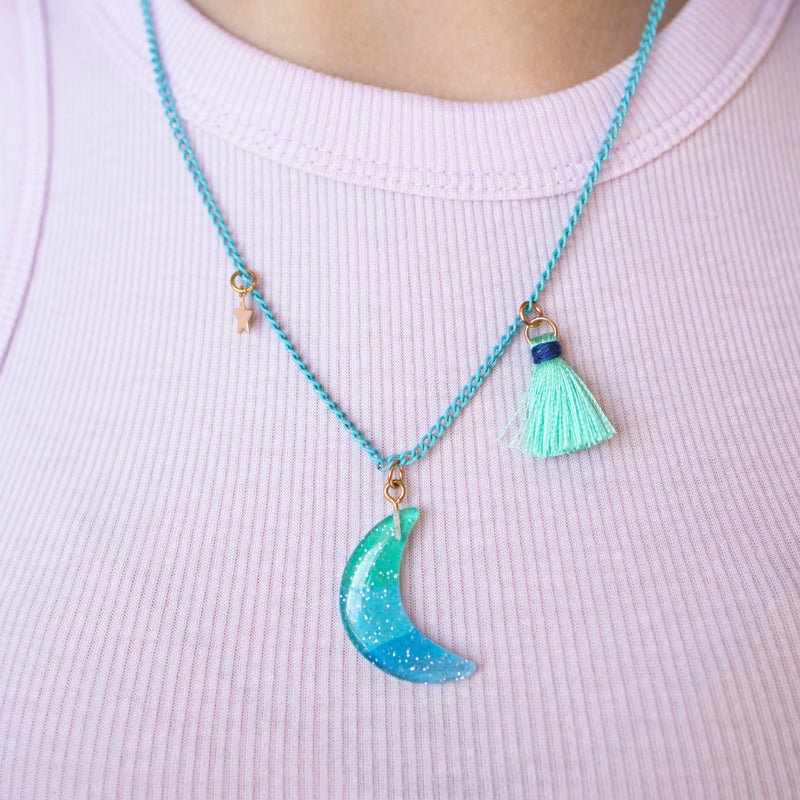 Belinda Necklace - Moon - Wild Creek Co