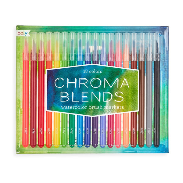 Chroma Blends Watercolor Brush Markers - Wild Creek Co