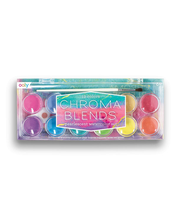 Chroma Blends Watercolor Paint Set - Pearlescent - Wild Creek Co