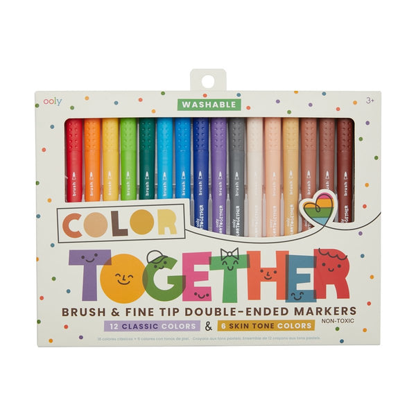 Color Together Markers - Set of 18 - Wild Creek Co