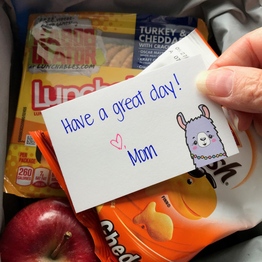 Mini Notecard Set of 60 - Llama - Wild Creek Co