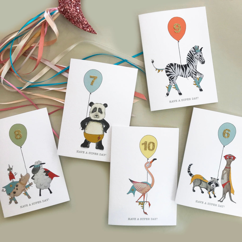 Pick Your Number Birthday Card - Wild Creek Co