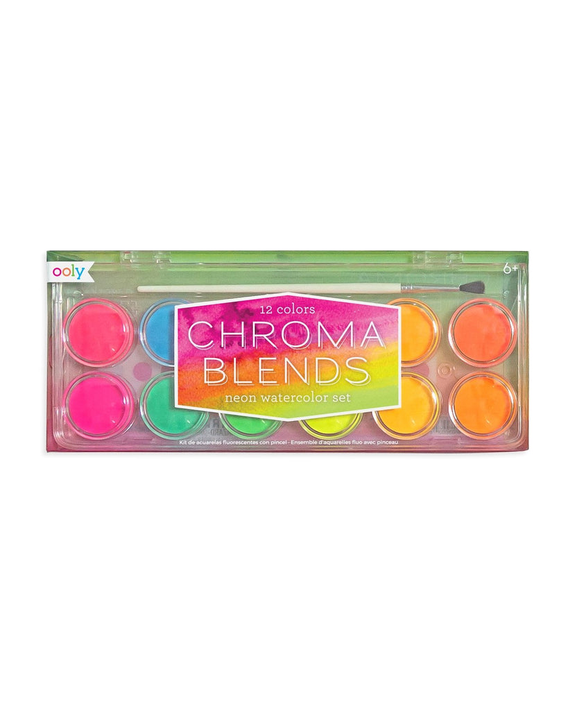Chroma Blends Watercolor Paint Set - Neon - Wild Creek Co