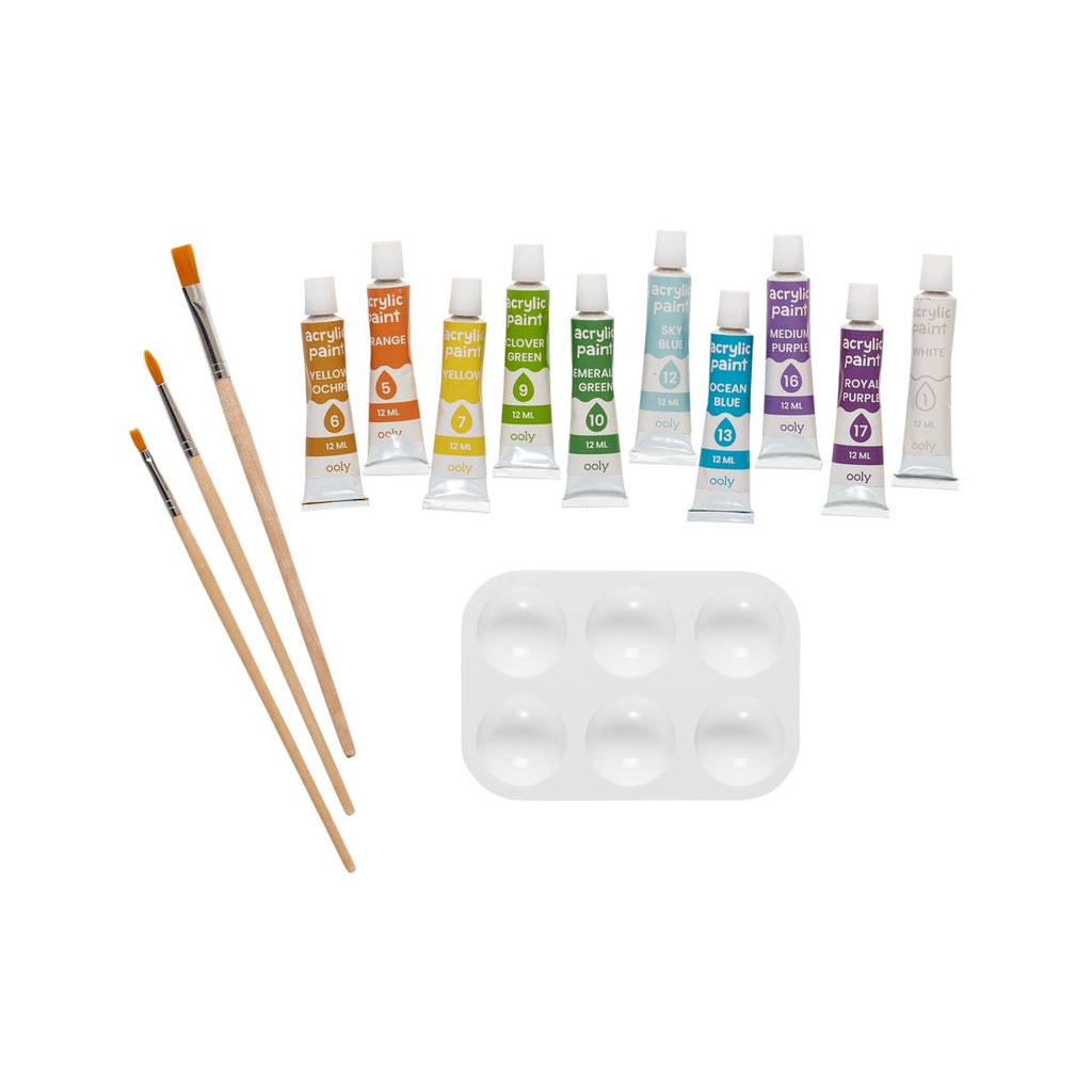 Colorific Canvas Paint by Number Kit - Fantastic Dragon - Wild Creek Co