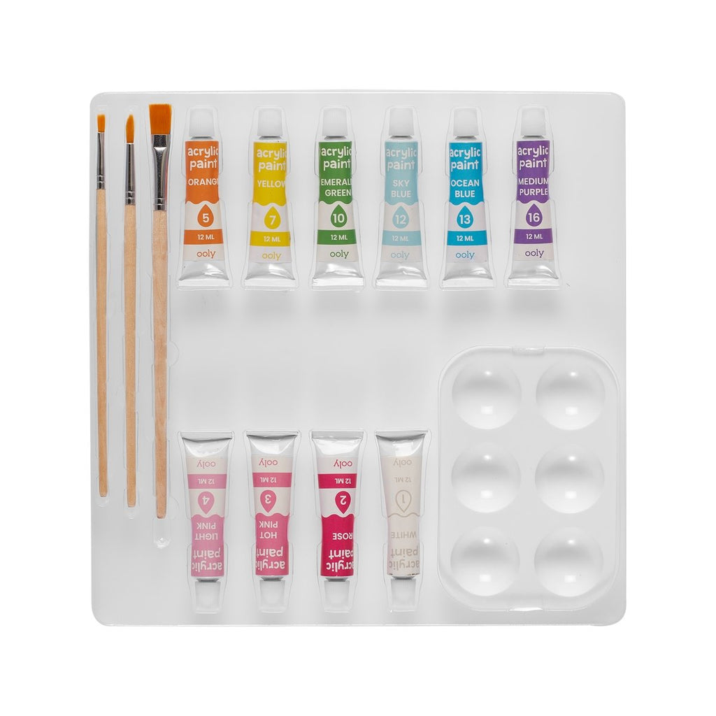 Colorific Canvas Paint by Number Kit - Magic Unicorn - Wild Creek Co