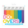 Do-Overs Erasable Highlighters - Set of 6 - Wild Creek Co