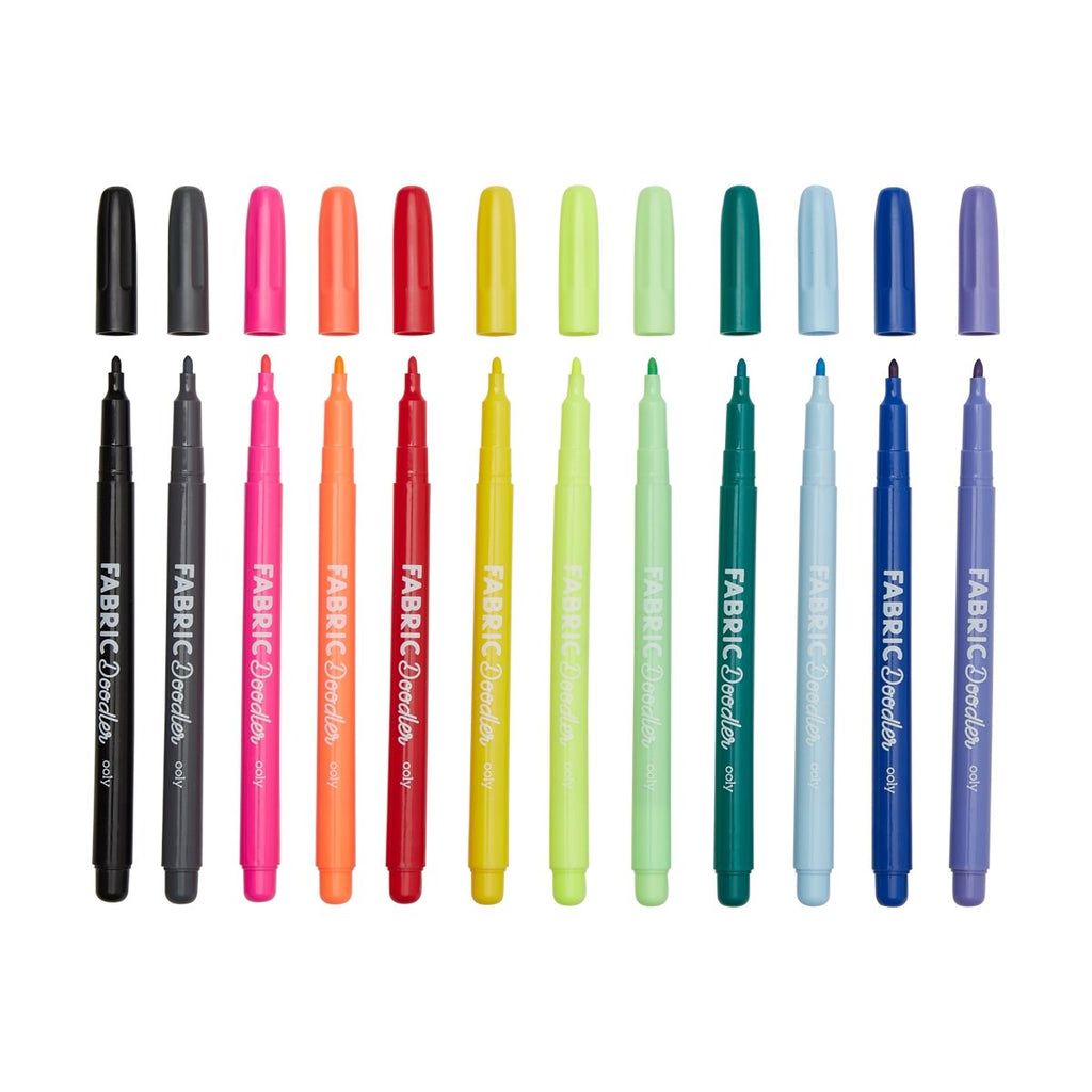 Fabric Doodlers Markers - Set of 12 - Wild Creek Co