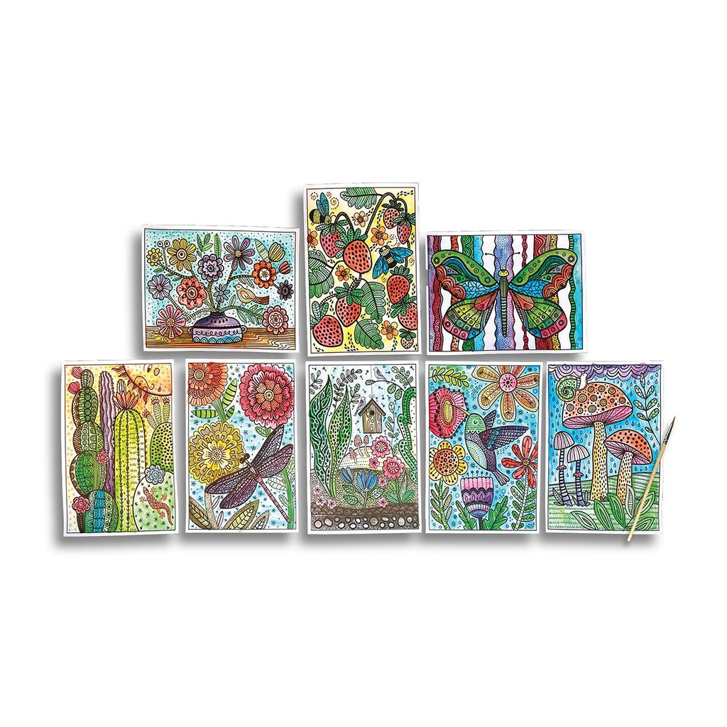 Hidden Colors Magic Paint Sheets - Magic Nature - Wild Creek Co