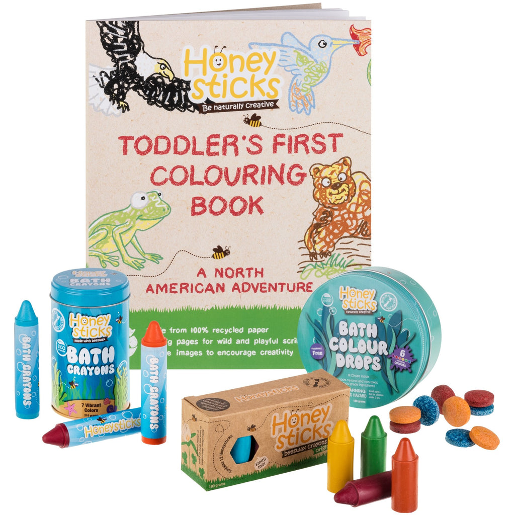 Honeysticks The Full Honey Pot Gift set - Wild Creek Co