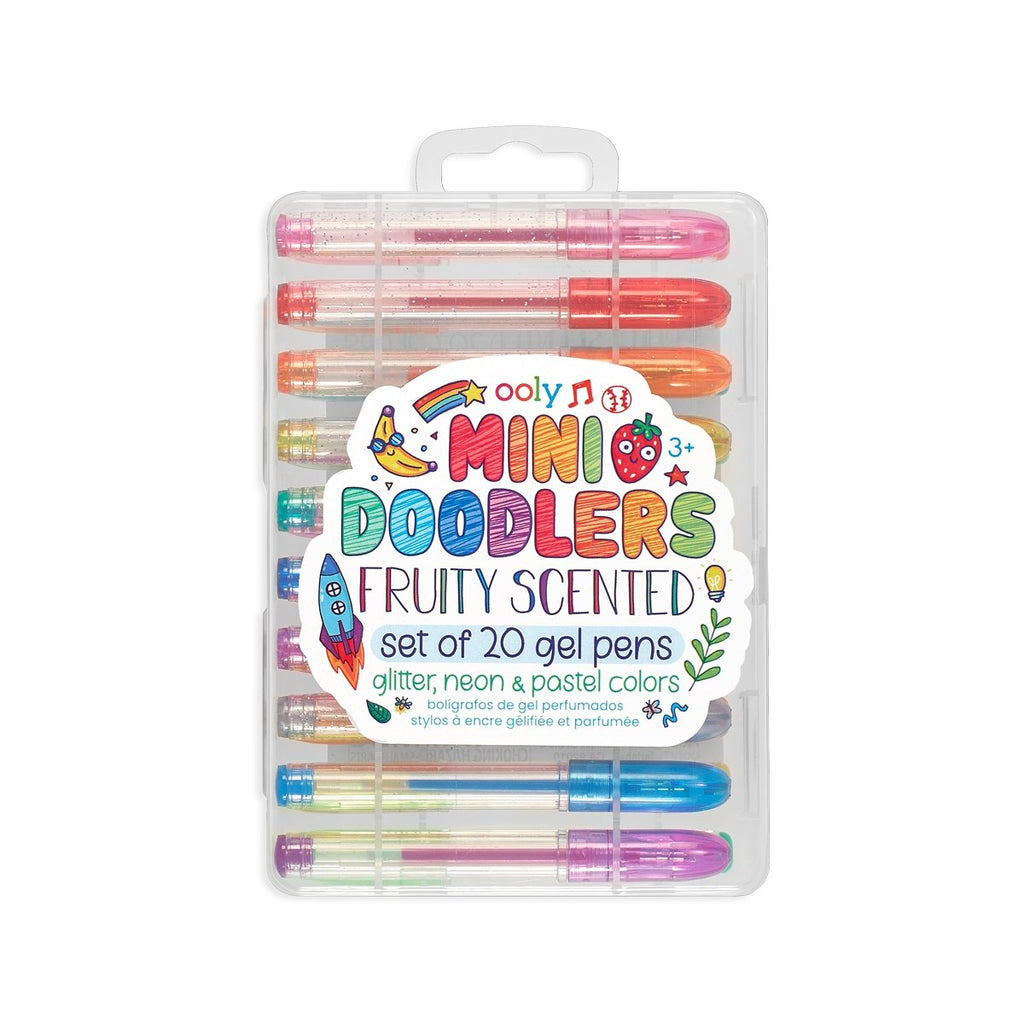 Mini Doodlers Scented Gel Pens - Set of 20 - Wild Creek Co