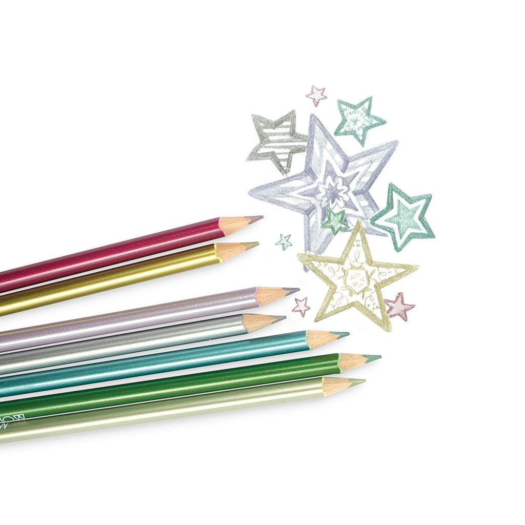 Modern Metallics Colored Pencils - Wild Creek Co