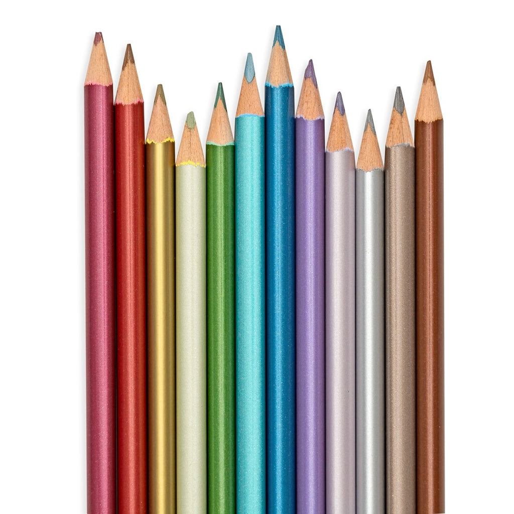 Modern Metallics Colored Pencils - Wild Creek Co