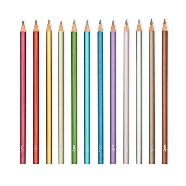 Modern Metallics Colored Pencils - Wild Creek Co