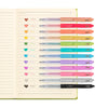 Oh My Glitter! Retractable Gel Pens - Set of 12 - Wild Creek Co