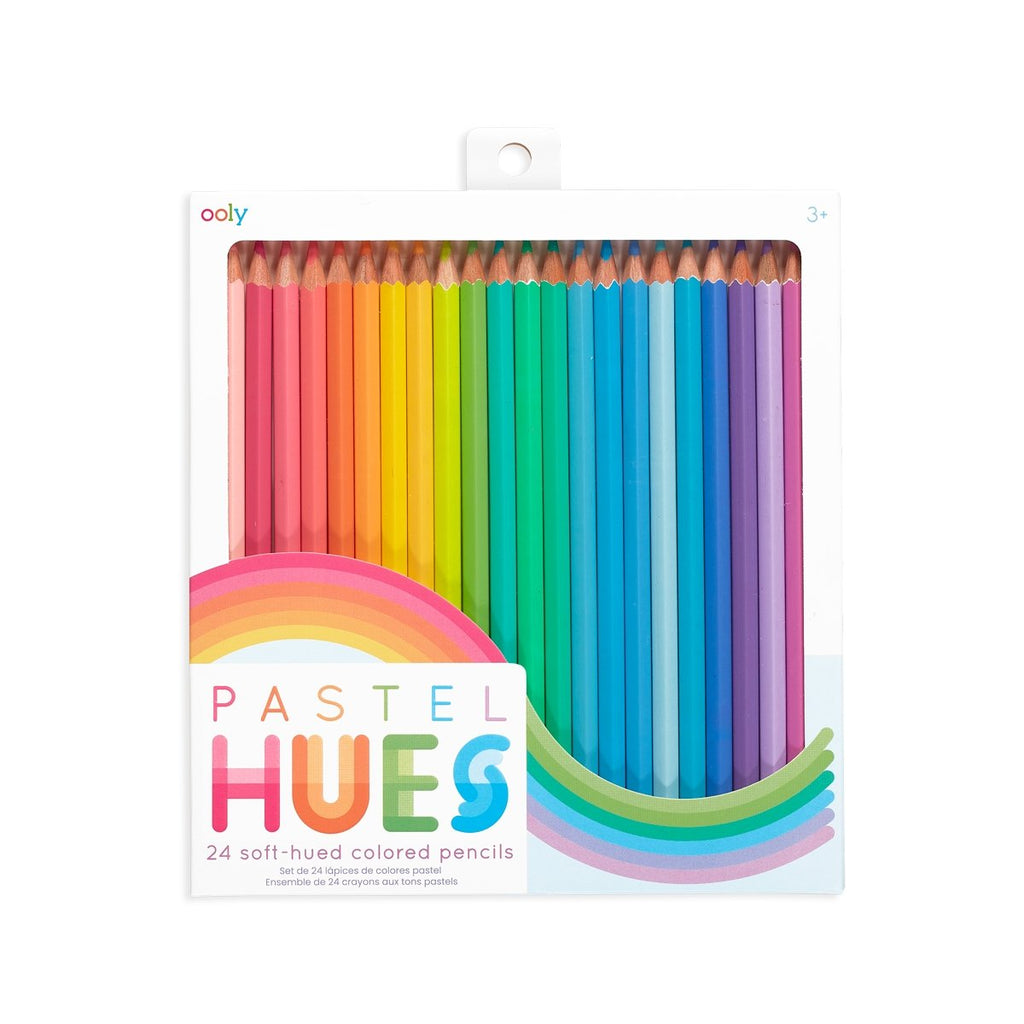 Pastel Hues Colored Pencils - Set of 24 - Wild Creek Co