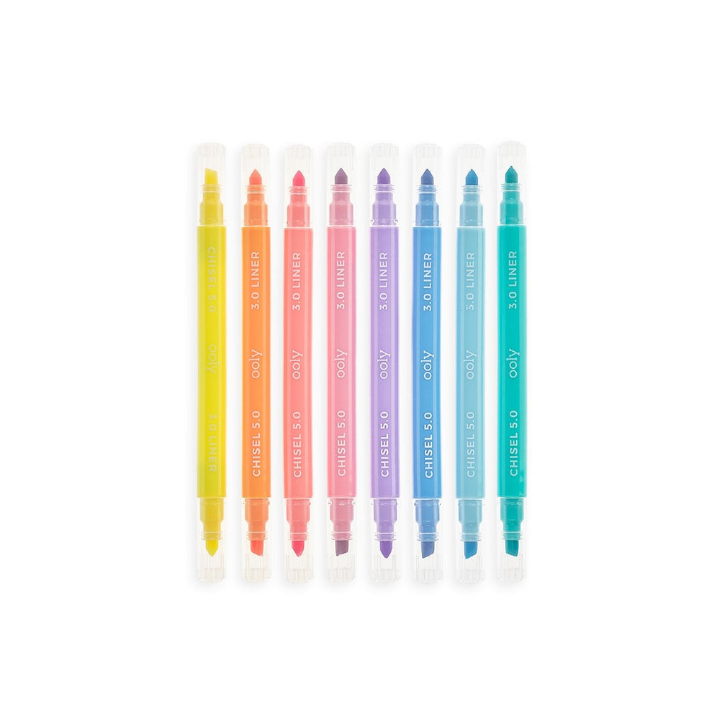 Pastel Liners Dual Tip Markers - Wild Creek Co