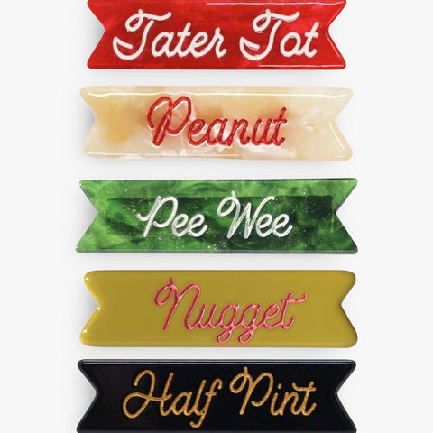 Pet Name Hair Clip Set - Wild Creek Co