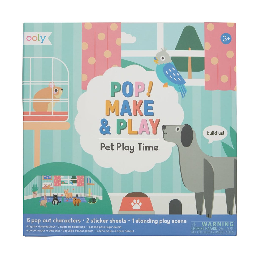 Pop! Make and Play Activity Scene - Pet Play Time - Wild Creek Co