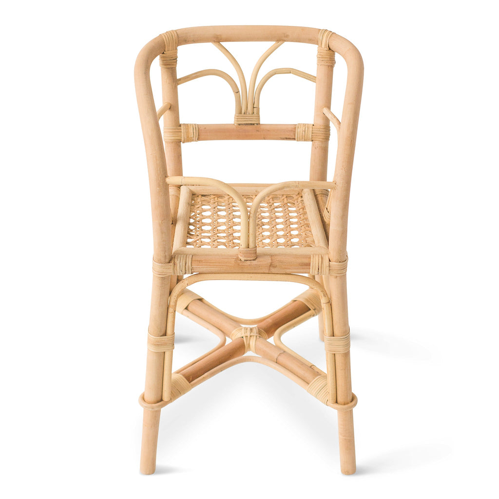 Poppie Rattan Doll High Chair - Wild Creek Co