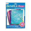 Scratch and Shine Foil Scratch Art Kit - Celestial Skies - Wild Creek Co