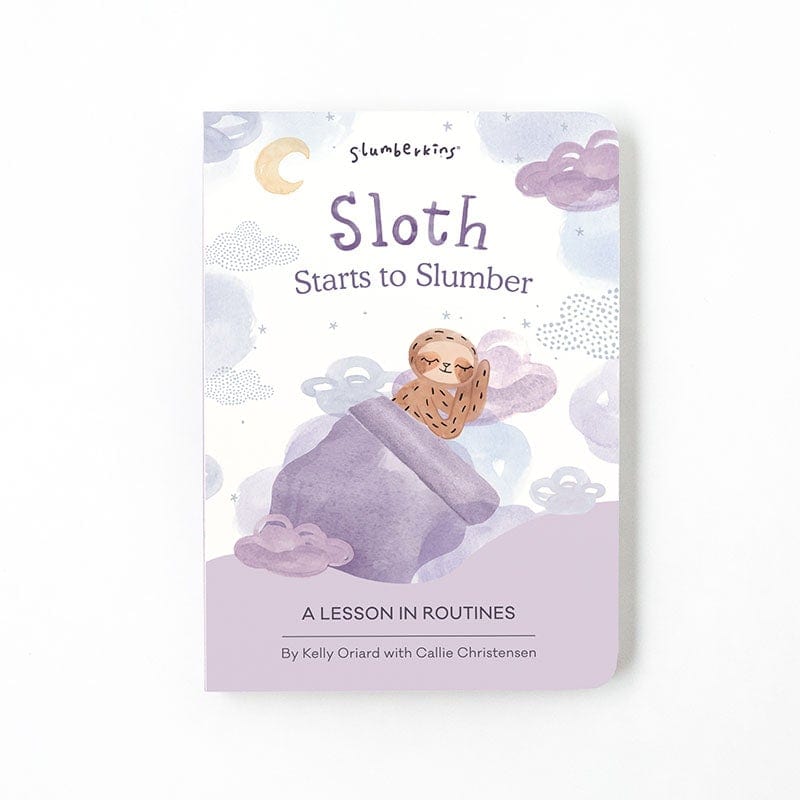 Sloth Starts to Slumber Board Book by Slumberkins - Wild Creek Co