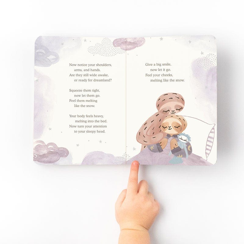 Sloth Starts to Slumber Board Book by Slumberkins - Wild Creek Co