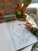 Toddlers First Coloring Book - An Endangered Animals Adventure - Wild Creek Co