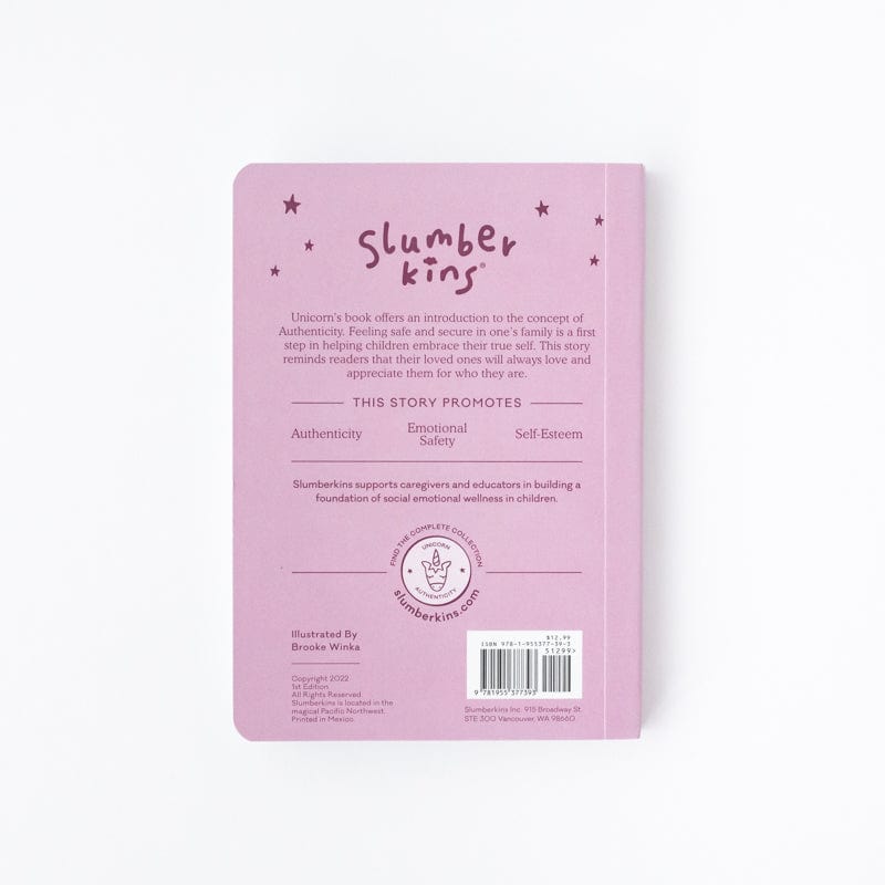 Unicorn, Let Your Light Shine Board Book by Slumberkins - Wild Creek Co